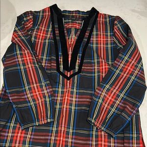 J. Crew Multicolor Plaid Shirt